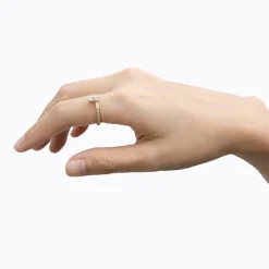 Shihara Two Stone Diamond Bond Ring 03