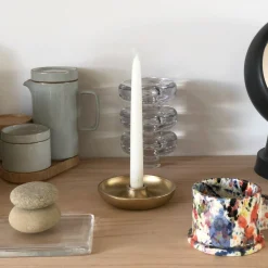 S/N Brass Candle Stands