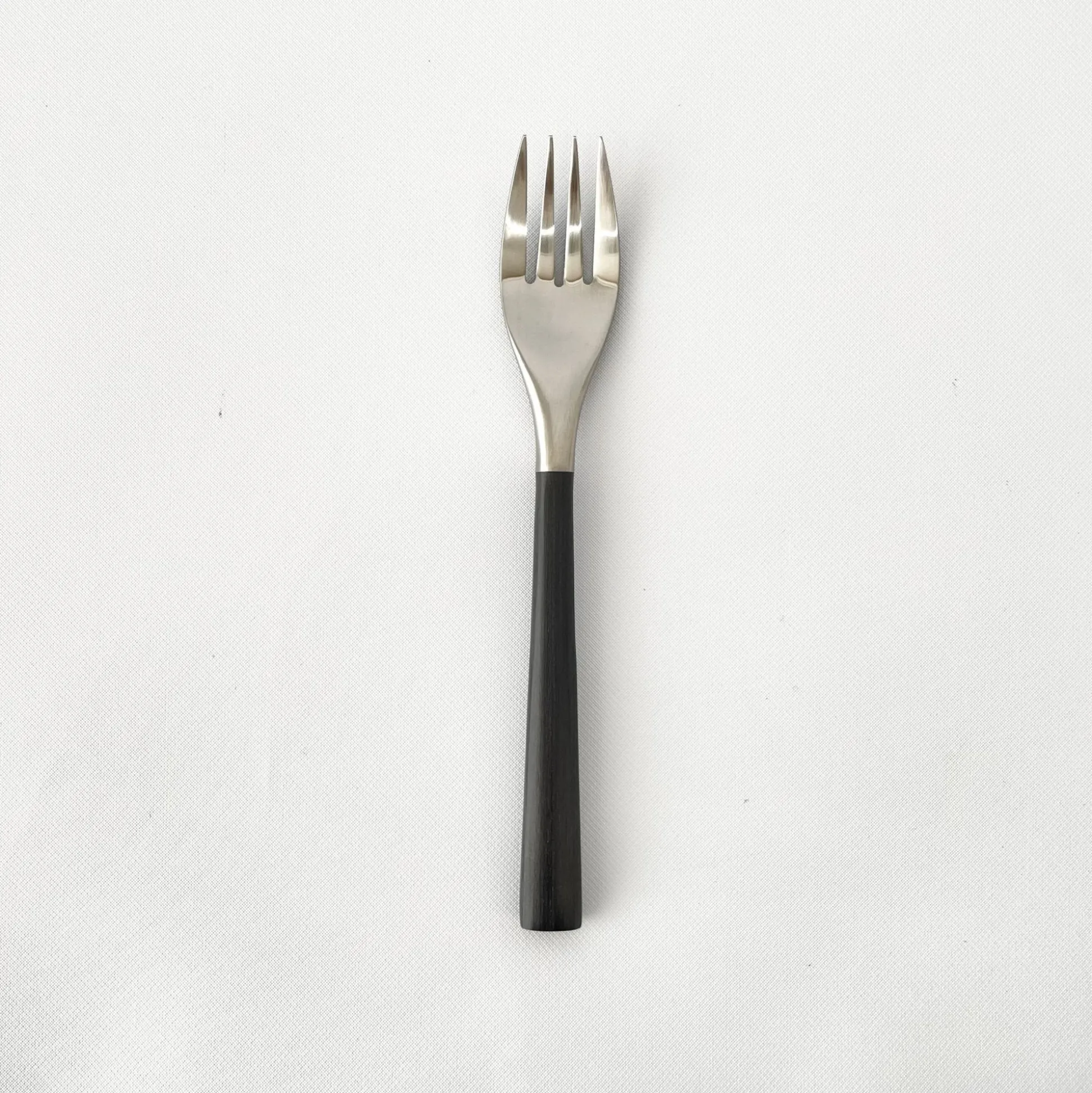 Sori Yanagi Stainless Steel And Birch Wood Handle Flatware