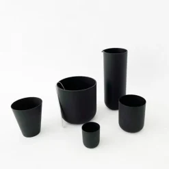 Sugahara Matte Black Sake Glass
