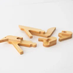 Takizawa Plywood Animal Puzzles