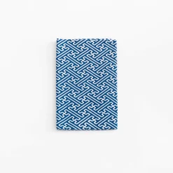 Tenugui - Blue Jigsaw