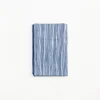 Tenugui - Blue Wavy Staggered Stripe