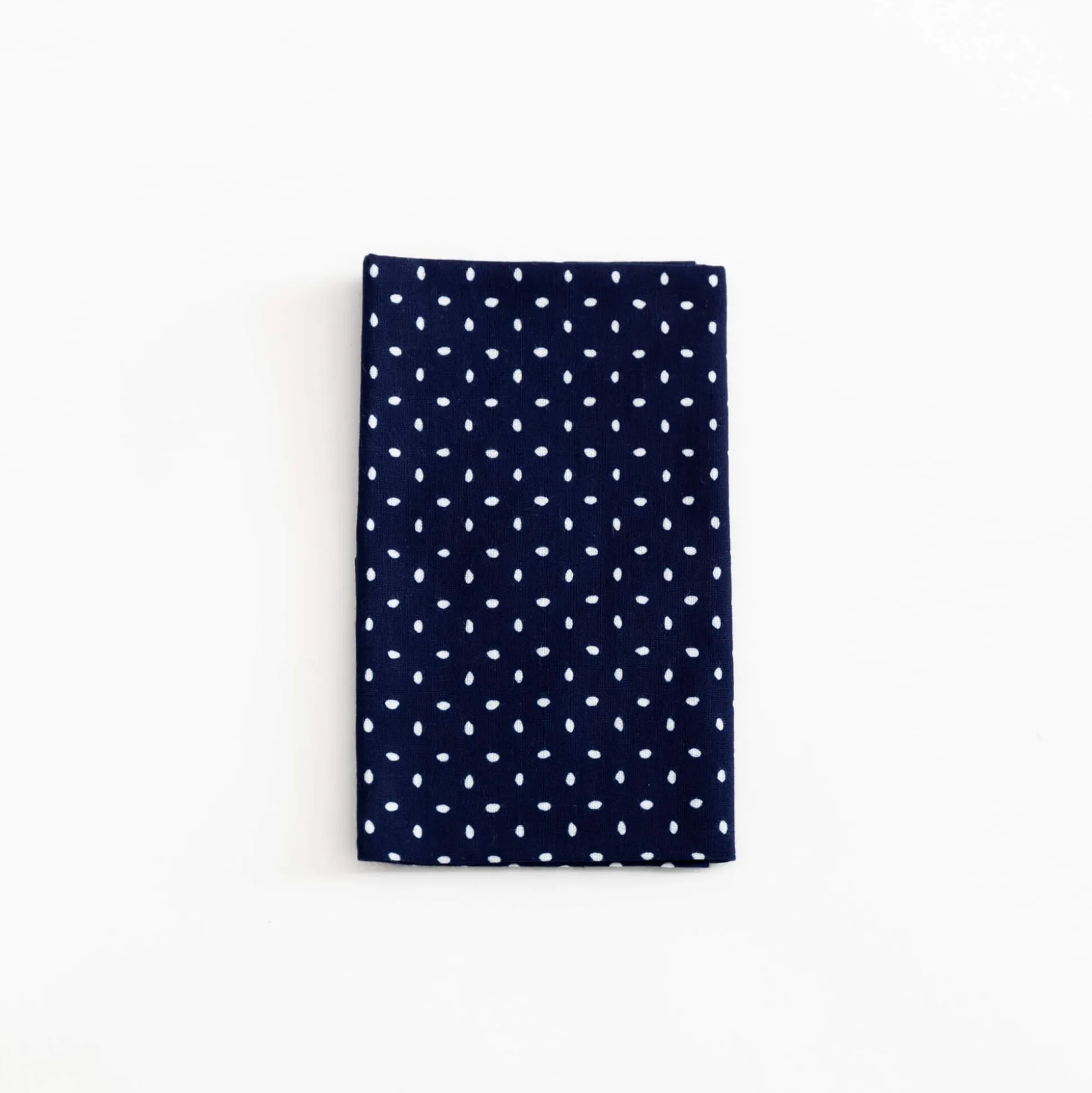 Tenugui - White Rice On Navy