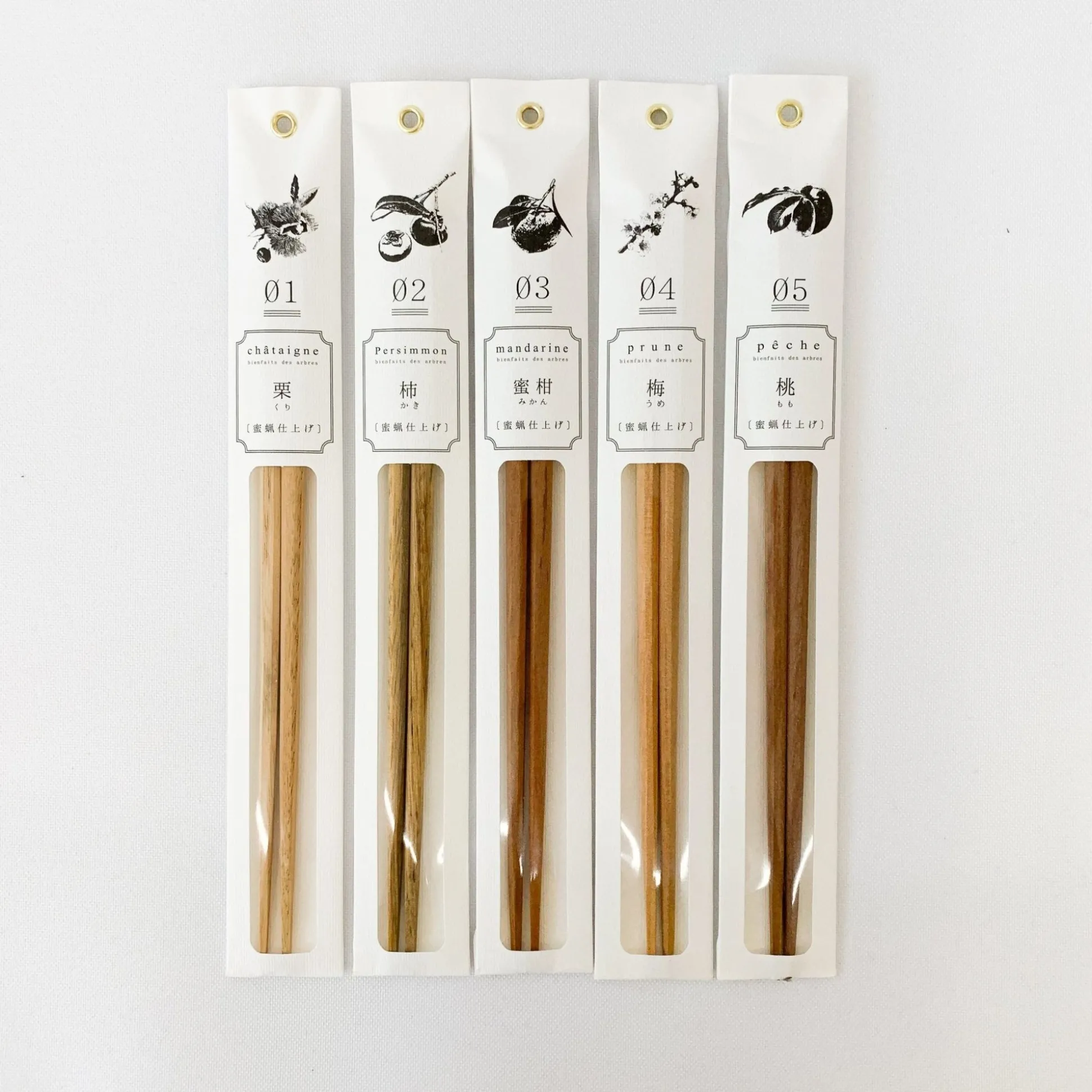 Tetoca Chopsticks In Variety Of Woods