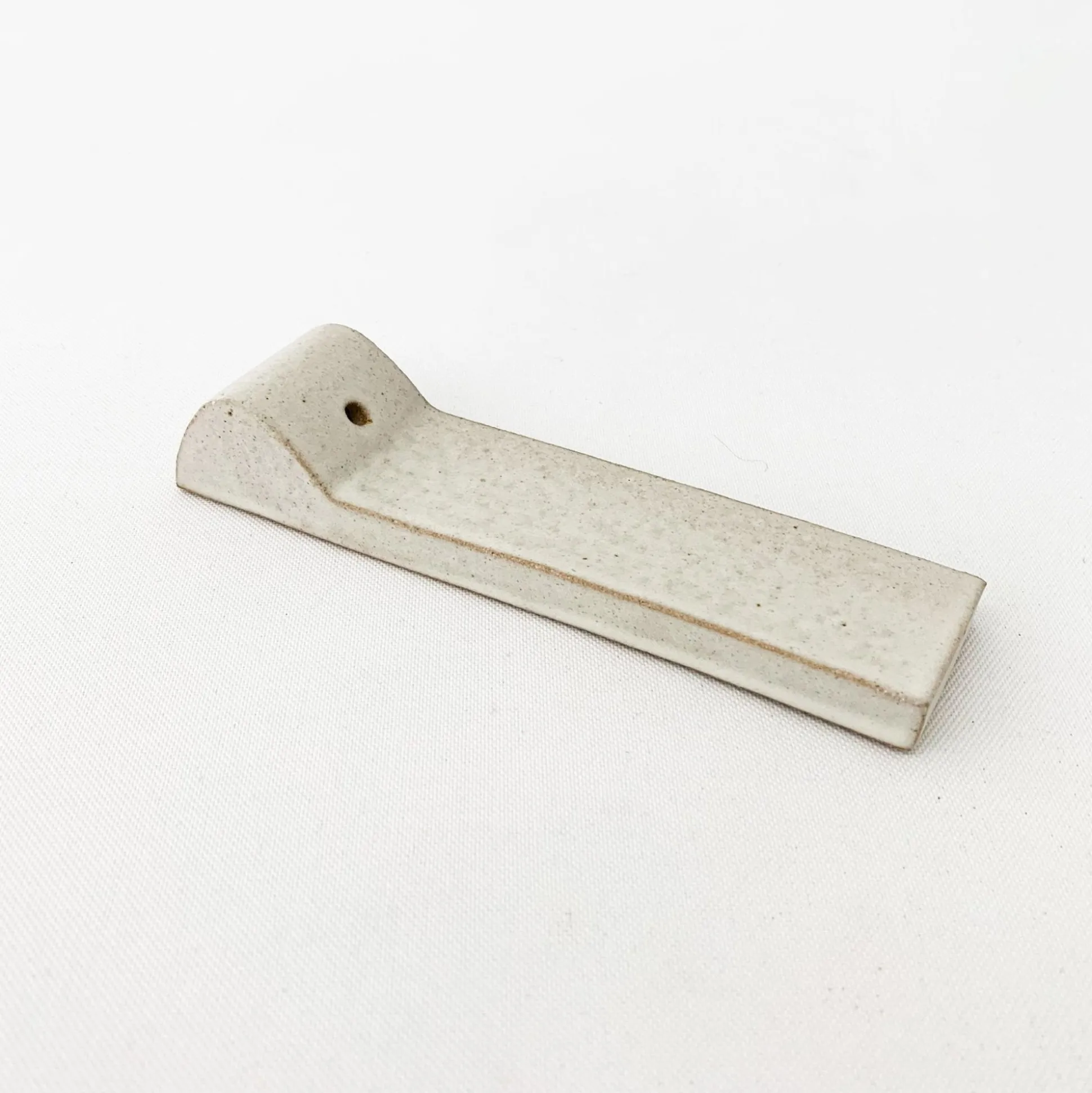 Tomoro Incense Holder White Round