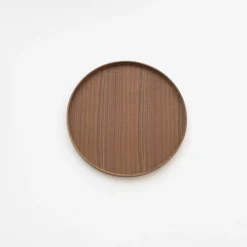 Walnut Circle Tray [Ts1036]